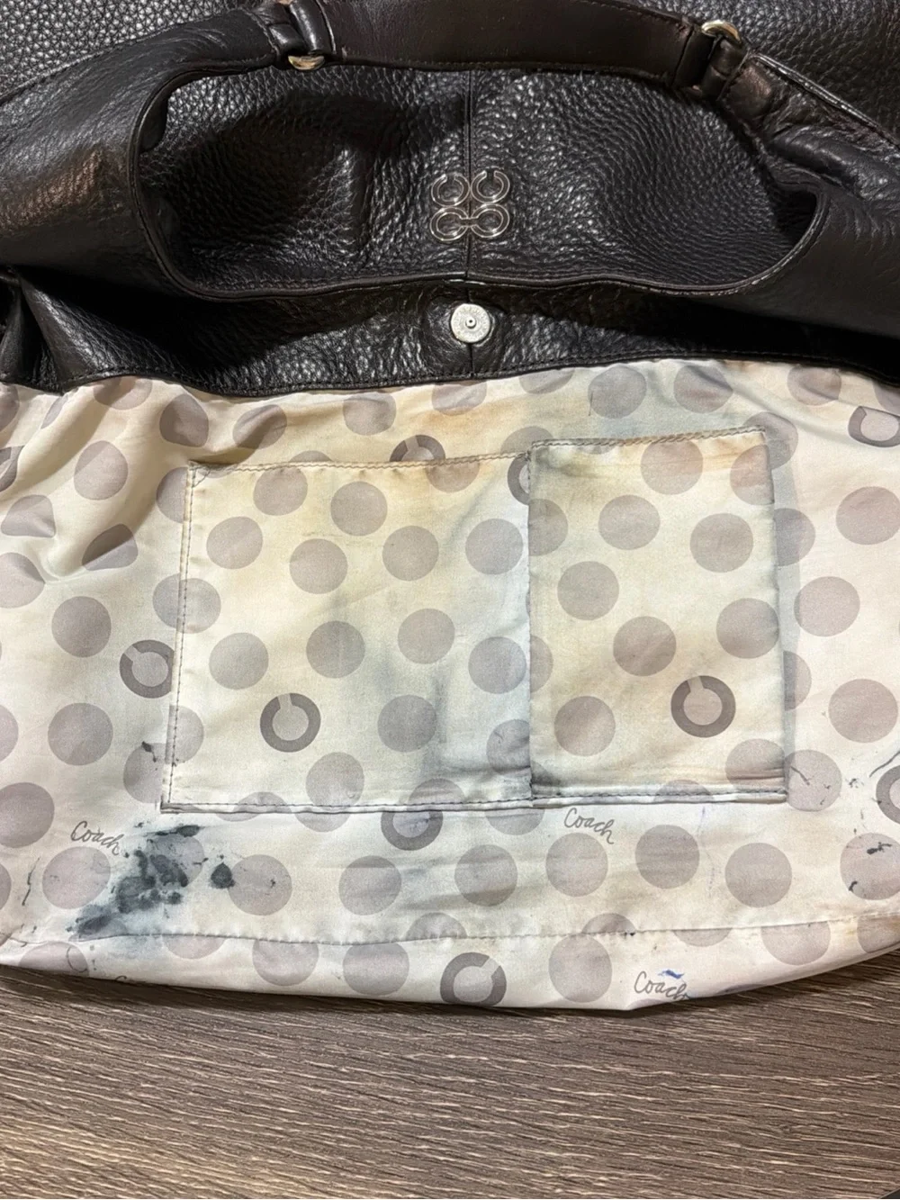 Coach julia metallic